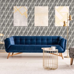 WL 2603 Обои Grandeco (Wanderlust) (1*12) 10,05х0,53  винил на флизелине